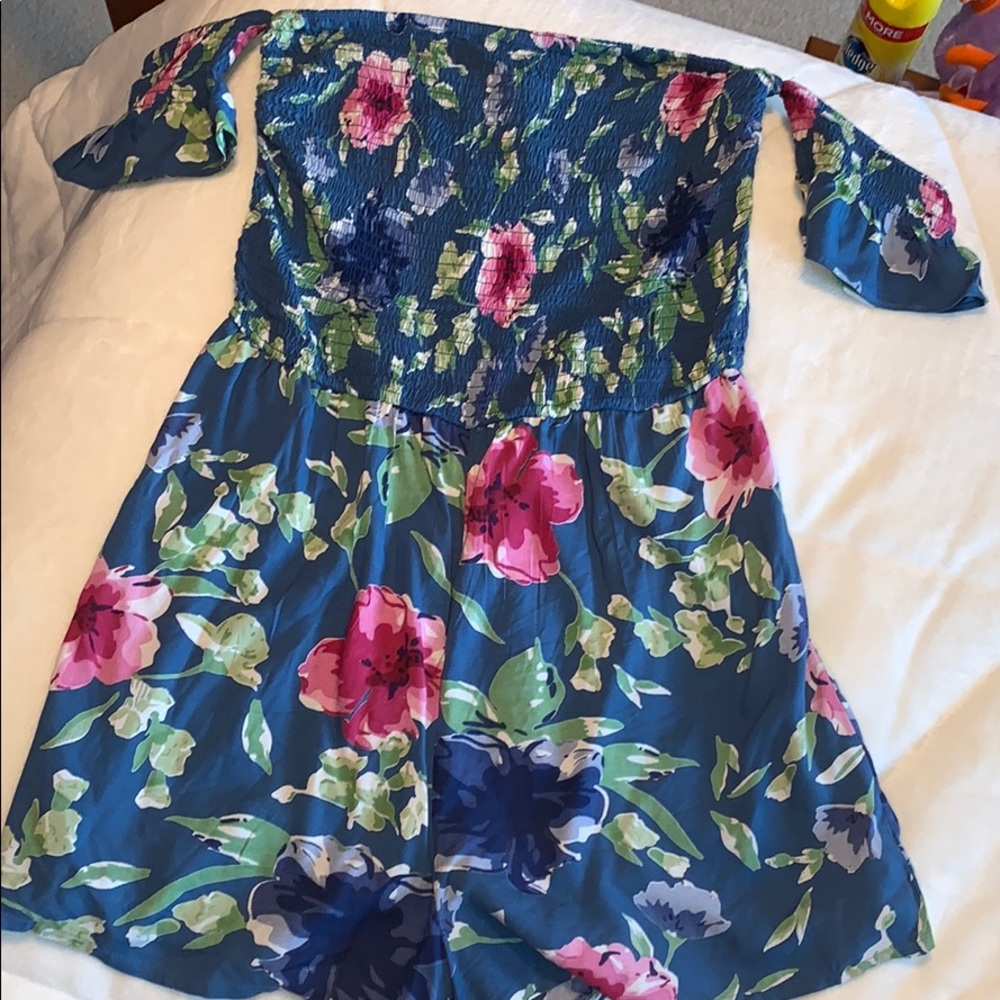 Charlotte Russe “off shoulder romper”